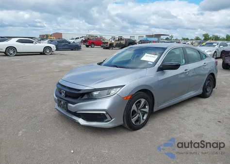 2019 Honda Civic Lx из США, поврежденный, VIN 19XFC2F6XKE023997